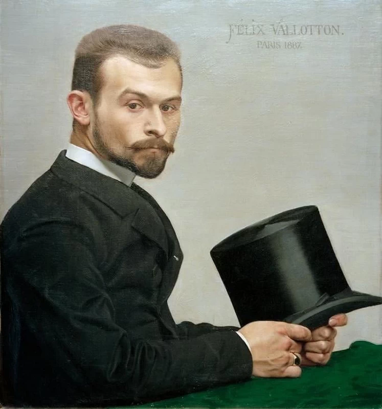 Felix Jasinski che tiene il cappello
